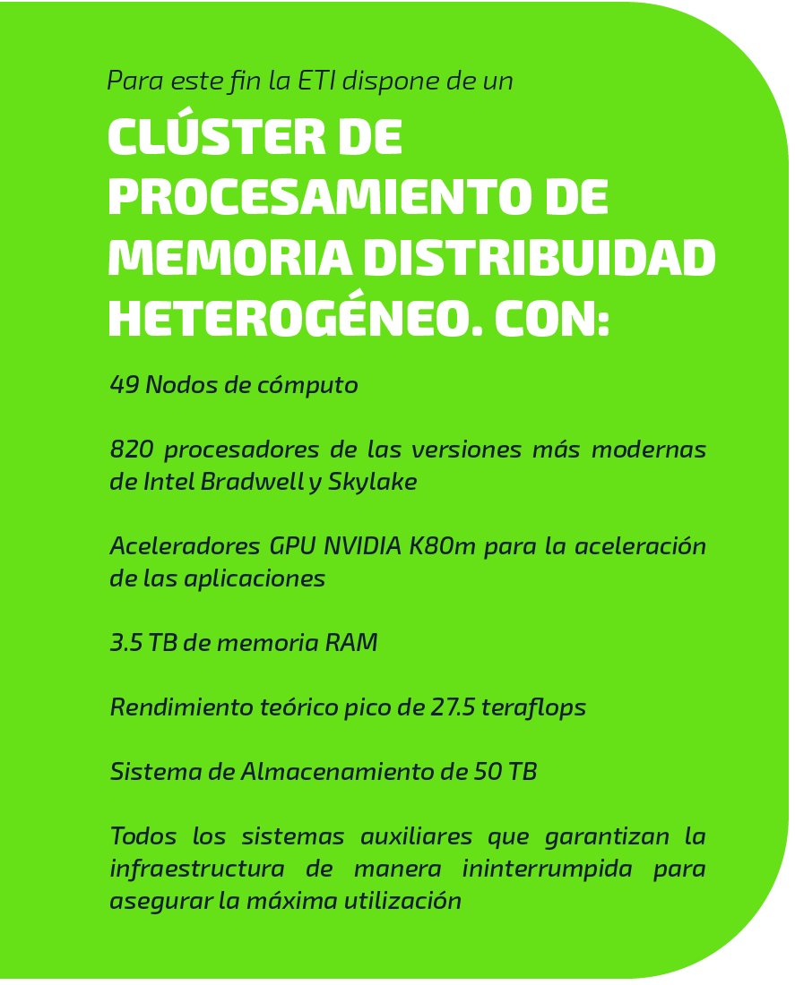 High performance computing computación de alto rendimiento