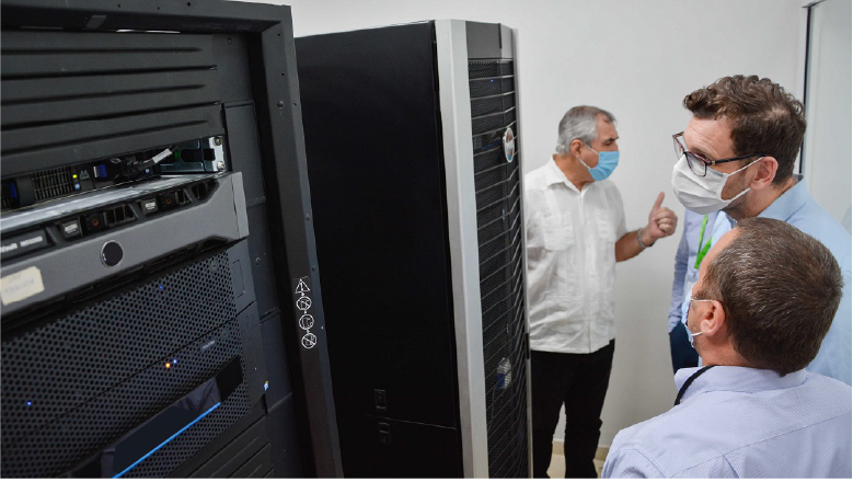Inauguración del clúster de computación de alto rendimiento en la eti biocubafarma cuba red hpc eti